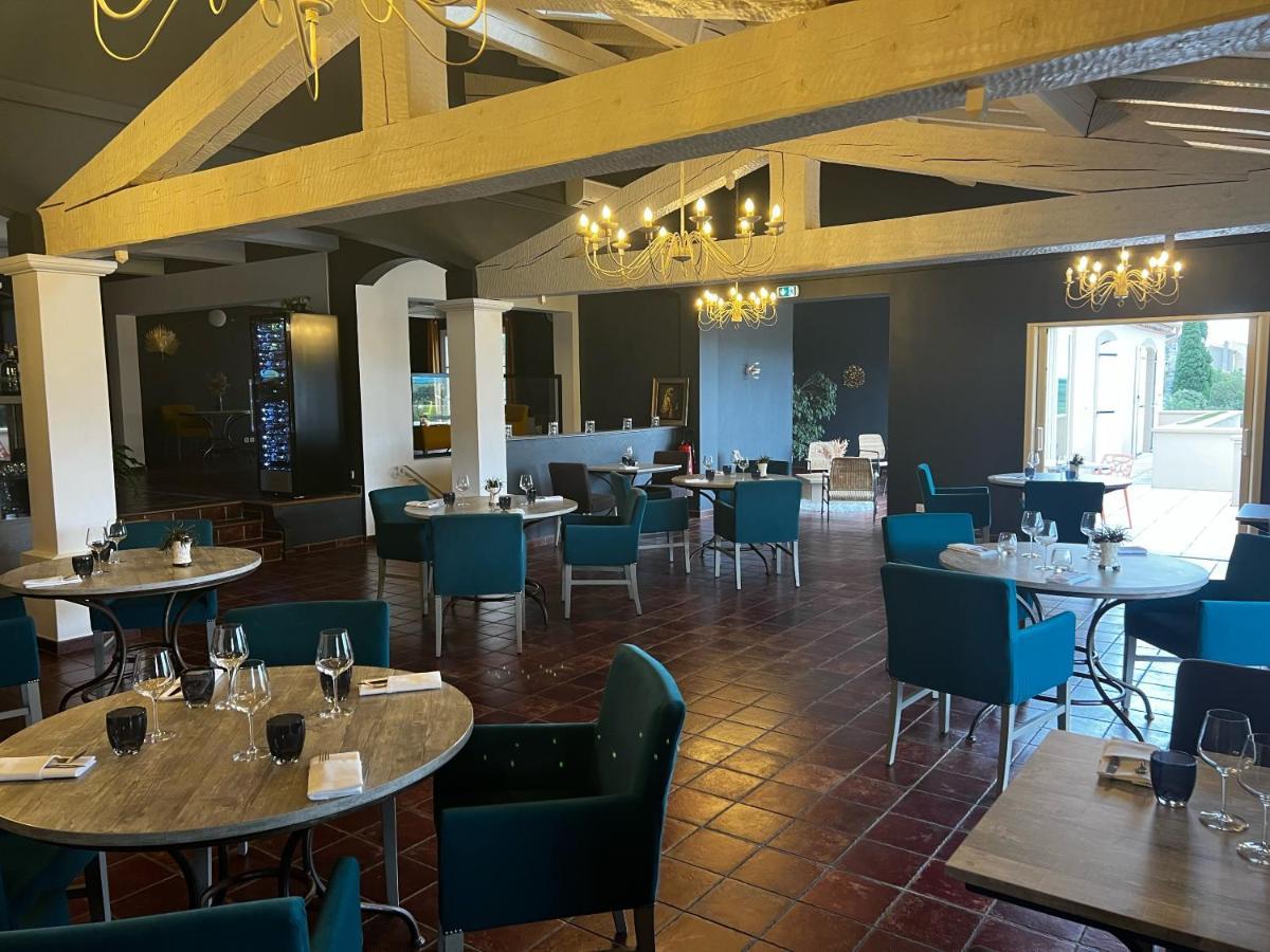 Logis Hotel Restaurant La Bergerie Aragon Bagian luar foto